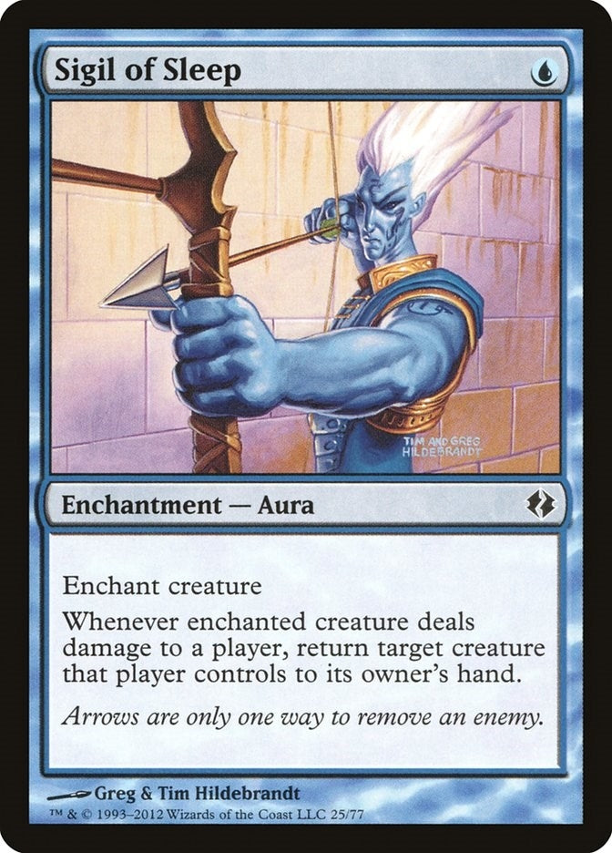Image for Sigil of Sleep (Duel Decks: Venser vs. Koth) (25) - Magic: The Gathering