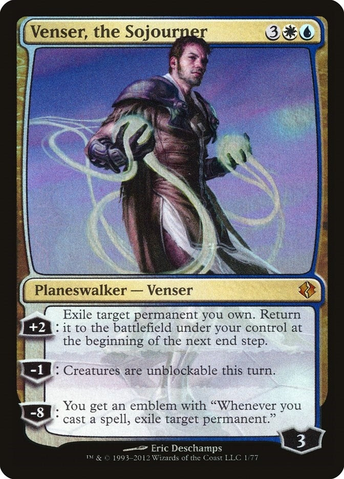 Image for Venser, the Sojourner (Duel Decks: Venser vs. Koth) (1) - Magic: The Gathering