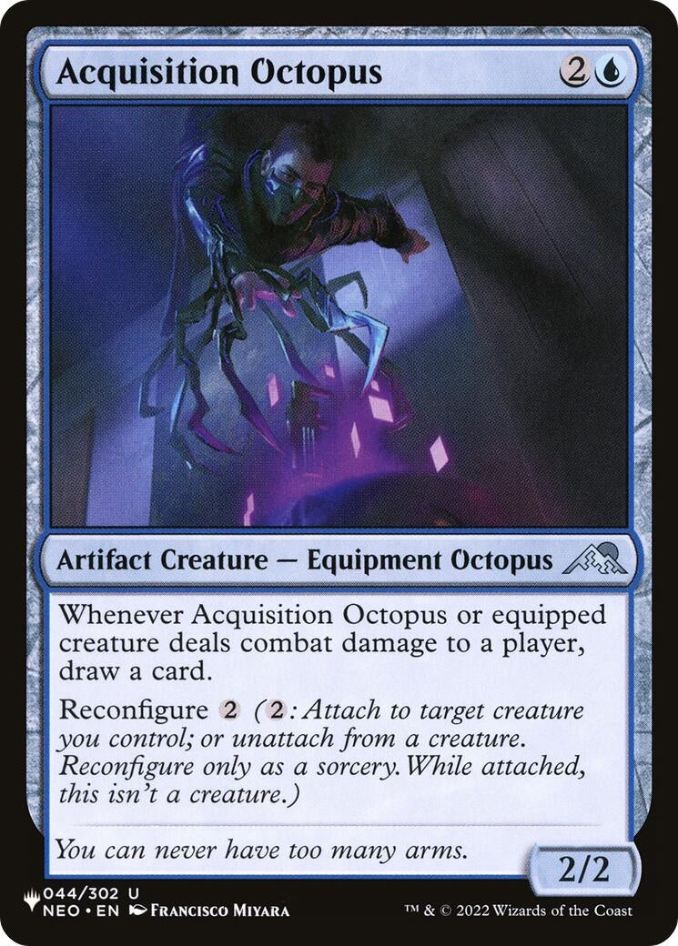 Image for Acquisition Octopus (The List Reprints) (044/302) - Magic: The Gathering