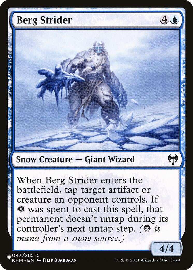 Image for Berg Strider (The List Reprints) (047/285) - Magic: The Gathering