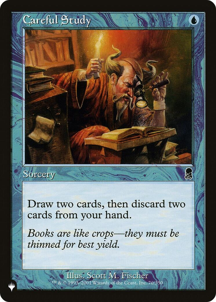 Image for Careful Study (The List Reprints) (70/350) - Magic: The Gathering