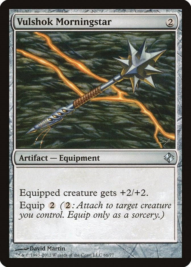 Image for Vulshok Morningstar (Duel Decks: Venser vs. Koth) (66) - Magic: The Gathering