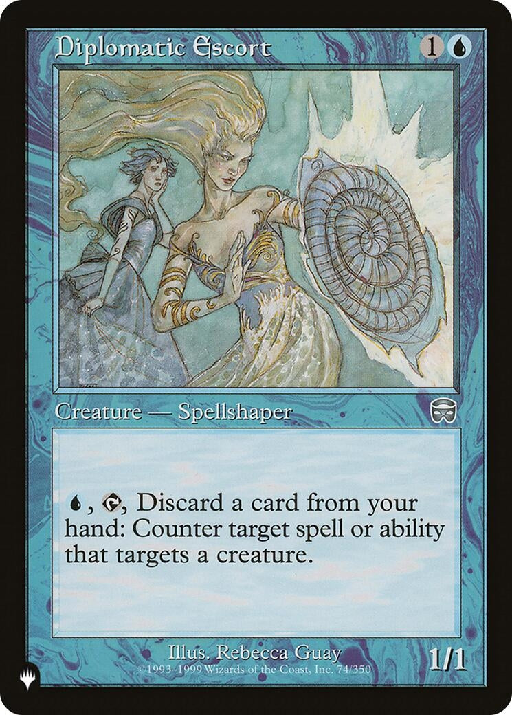 Image for Diplomatic Escort (The List Reprints) (74/350) - Magic: The Gathering