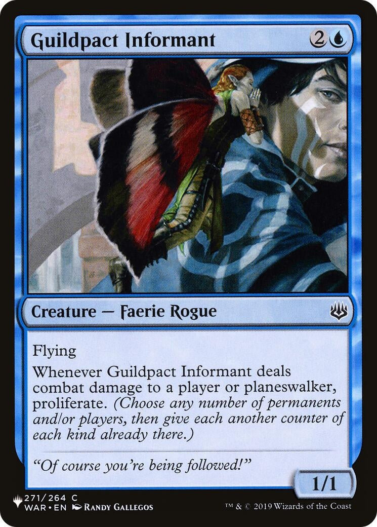 Image for Guildpact Informant (The List Reprints) (271/264) - Magic: The Gathering