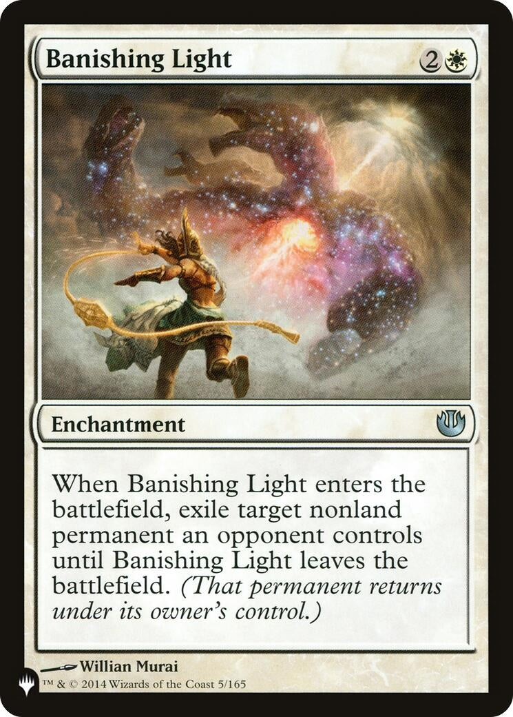 Image for Banishing Light (The List Reprints) (5/165) - Magic: The Gathering