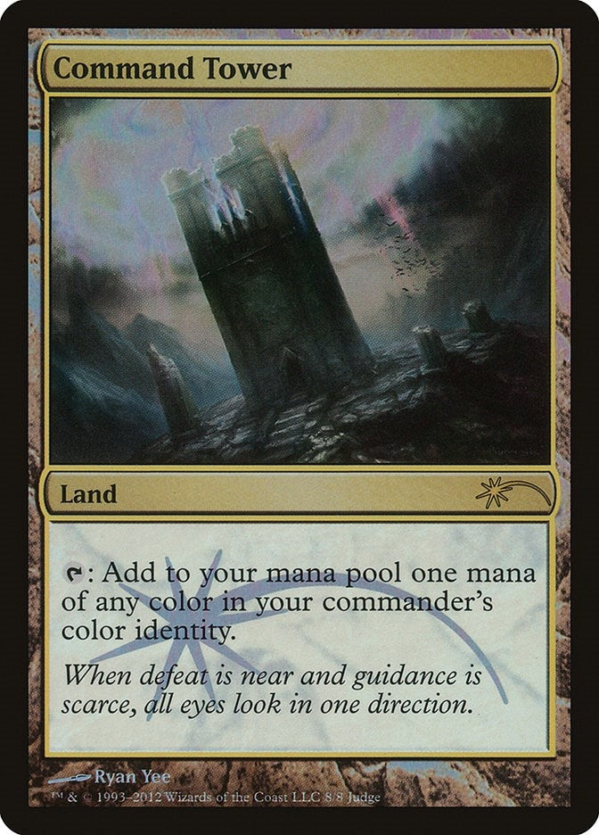 Image for Command Tower (Judge Promos) (8) - Magic: The Gathering