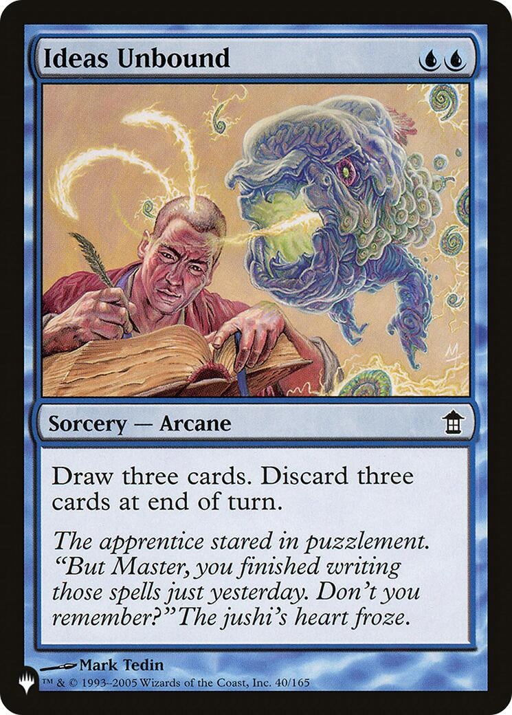Image for Ideas Unbound (The List Reprints) (40/165) - Magic: The Gathering