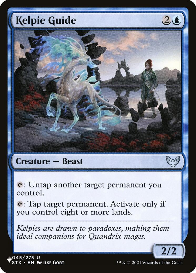 Image for Kelpie Guide (The List Reprints) (045/275) - Magic: The Gathering