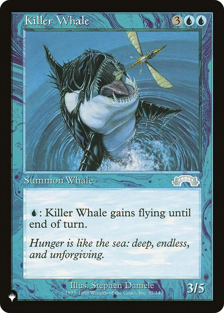 Image for Killer Whale (The List Reprints) (37/143) - Magic: The Gathering