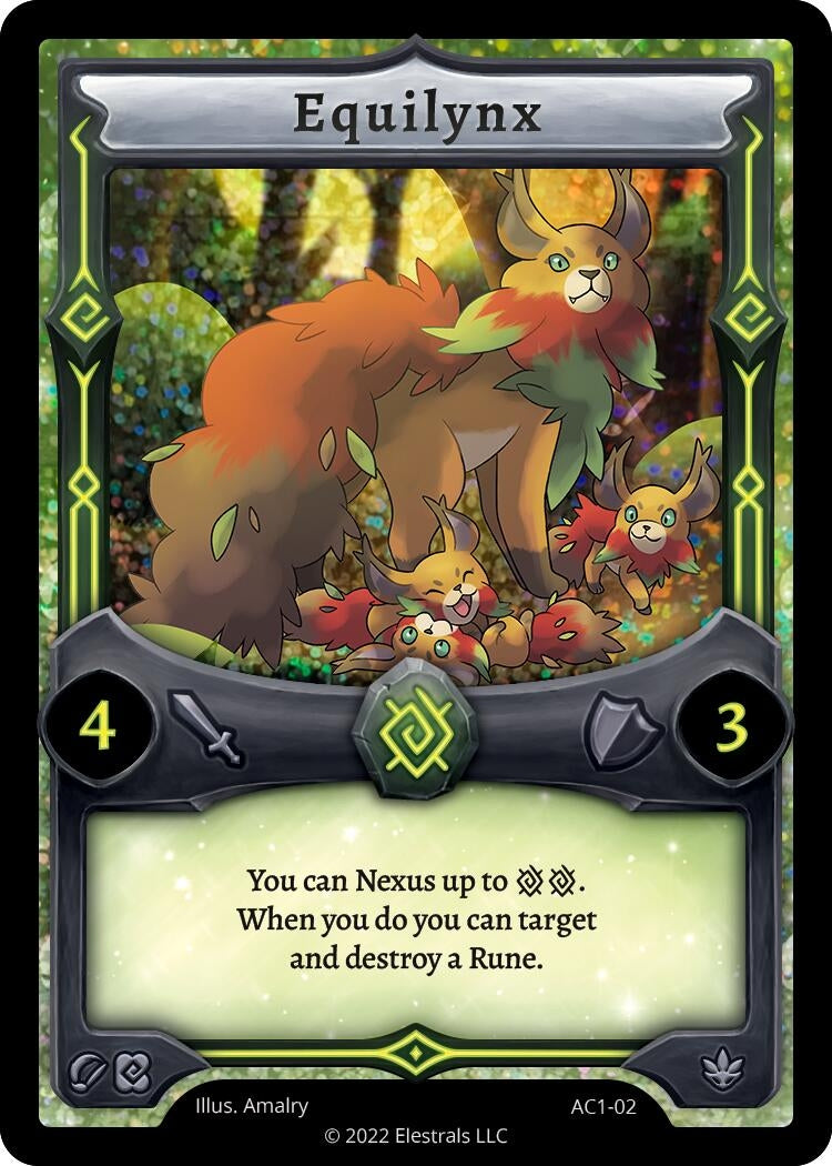 Image for Equilynx (Artist Collection) (AC1-02) - Elestrals