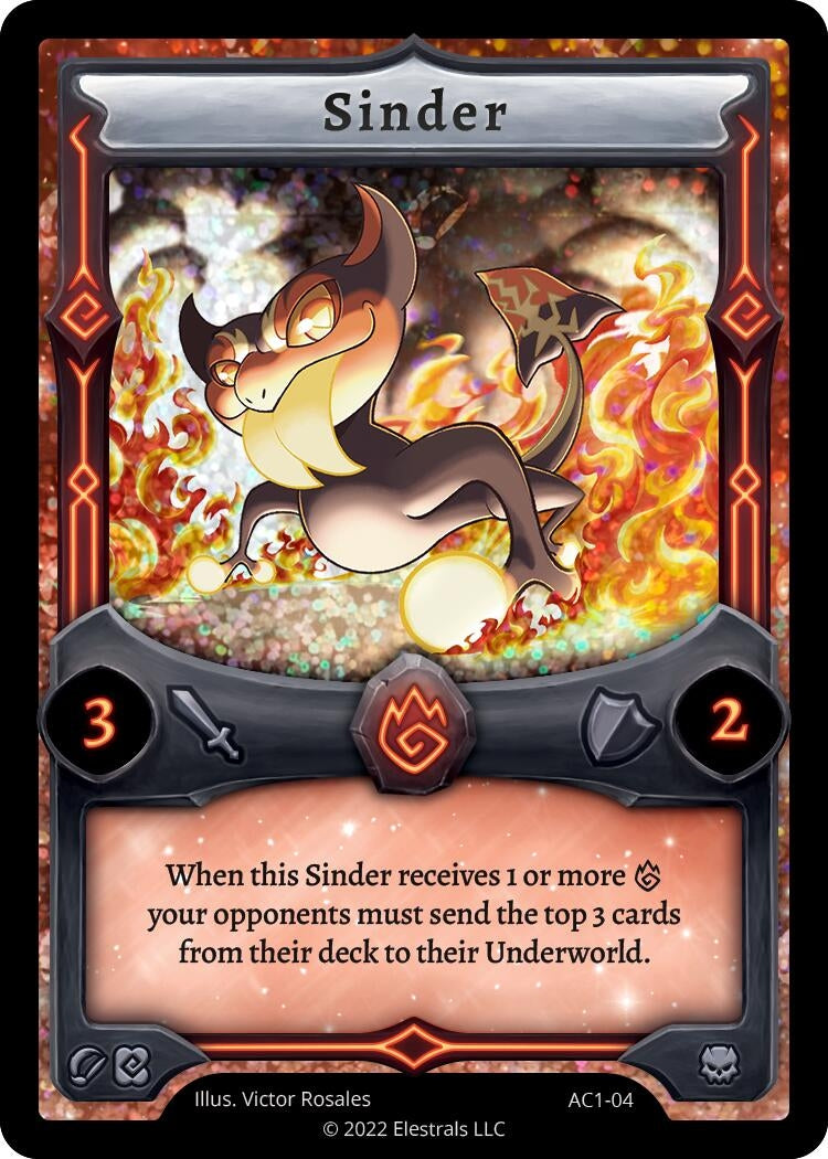 Image for Sinder (Artist Collection) (AC1-04) - Elestrals