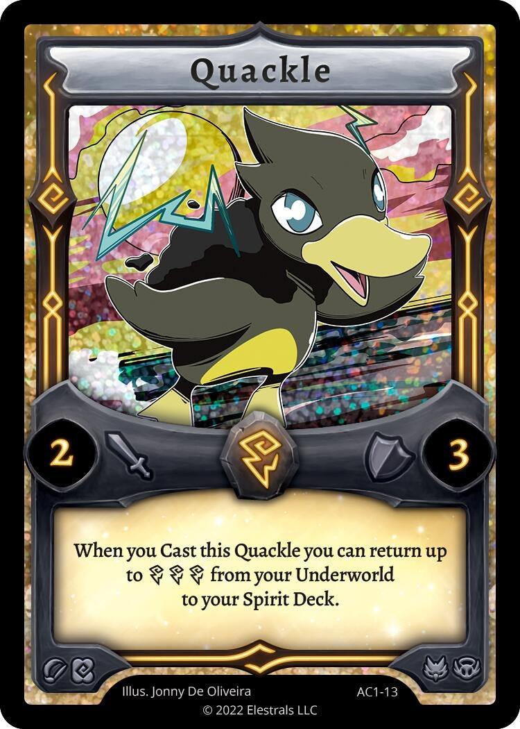 Image for Quackle (AC1-13) (Artist Collection) (AC1-13) - Elestrals