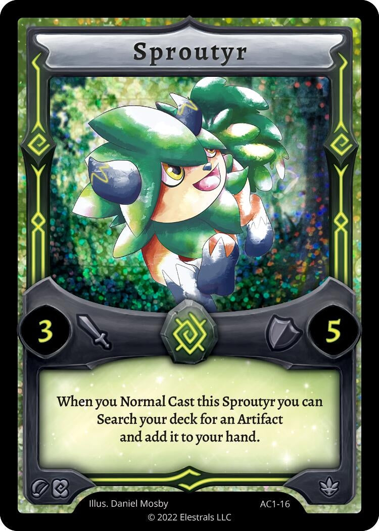 Image for Sproutyr (Artist Collection) (AC1-16) - Elestrals