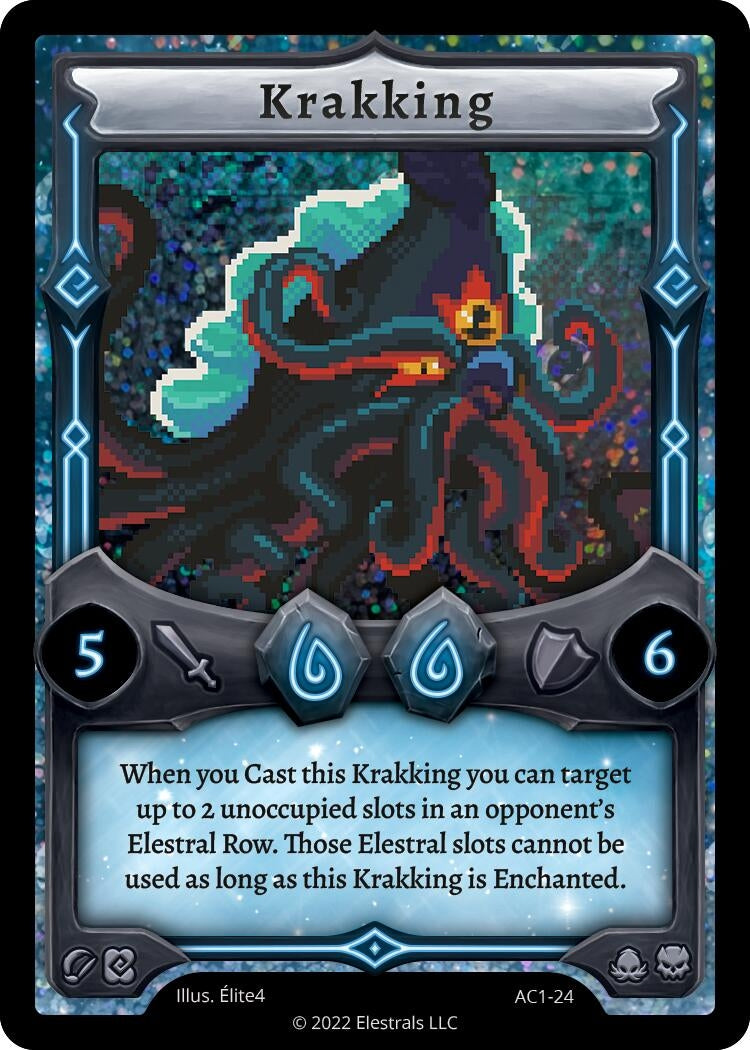 Image for Krakking (Artist Collection) (AC1-24) - Elestrals
