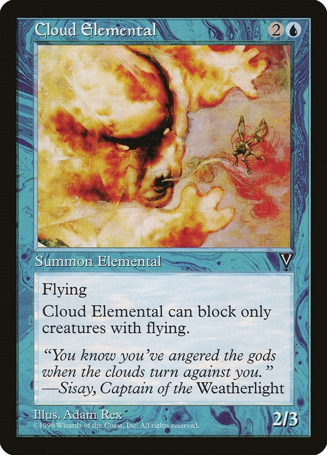 Image for Cloud Elemental (Visions) - Magic: The Gathering