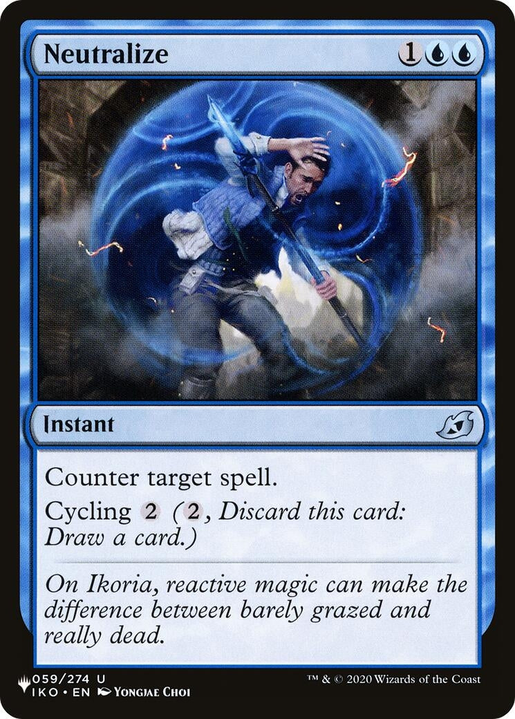 Image for Neutralize (The List Reprints) (059/274) - Magic: The Gathering