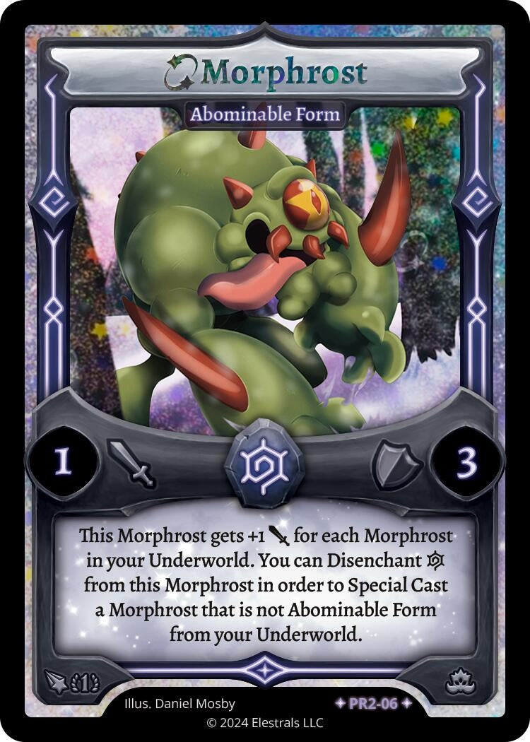 Image for Morphrost - Abominable Form (Frostfall Promos) (PR2-06) - Elestrals