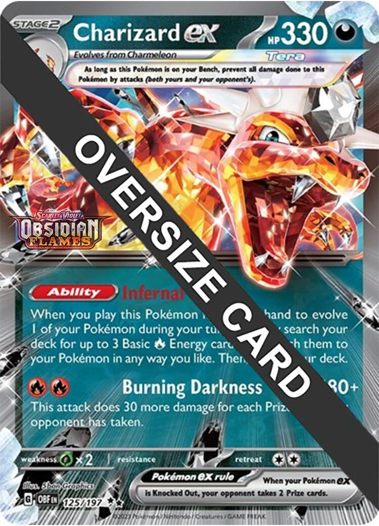 Image for Charizard ex (Jumbo Cards) (125/197) - Pokemon