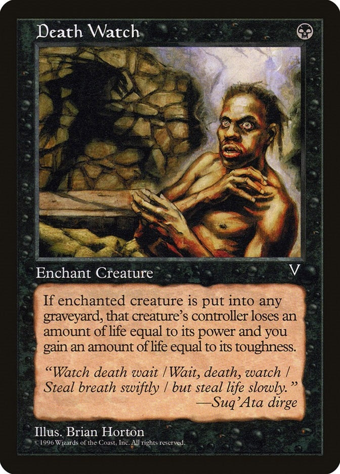 Image for Death Watch (Visions) - Magic: The Gathering