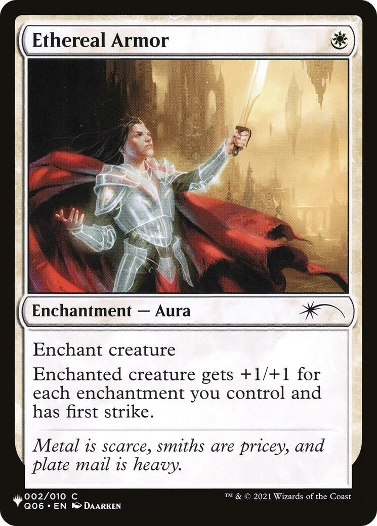 Image for Ethereal Armor (The List Reprints) (002/010) - Magic: The Gathering