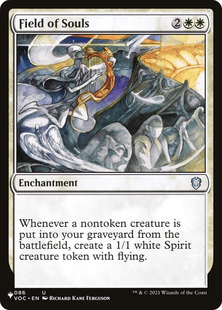 Image for Field of Souls (The List Reprints) (086/038) - Magic: The Gathering