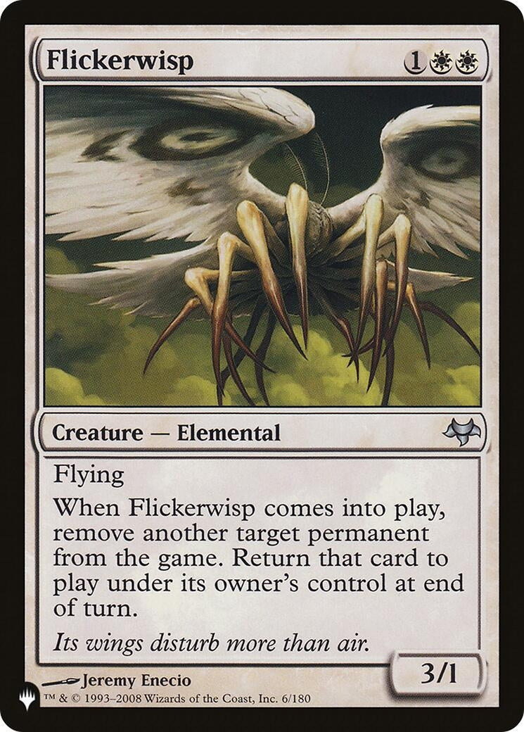Image for Flickerwisp (The List Reprints) (6/180) - Magic: The Gathering