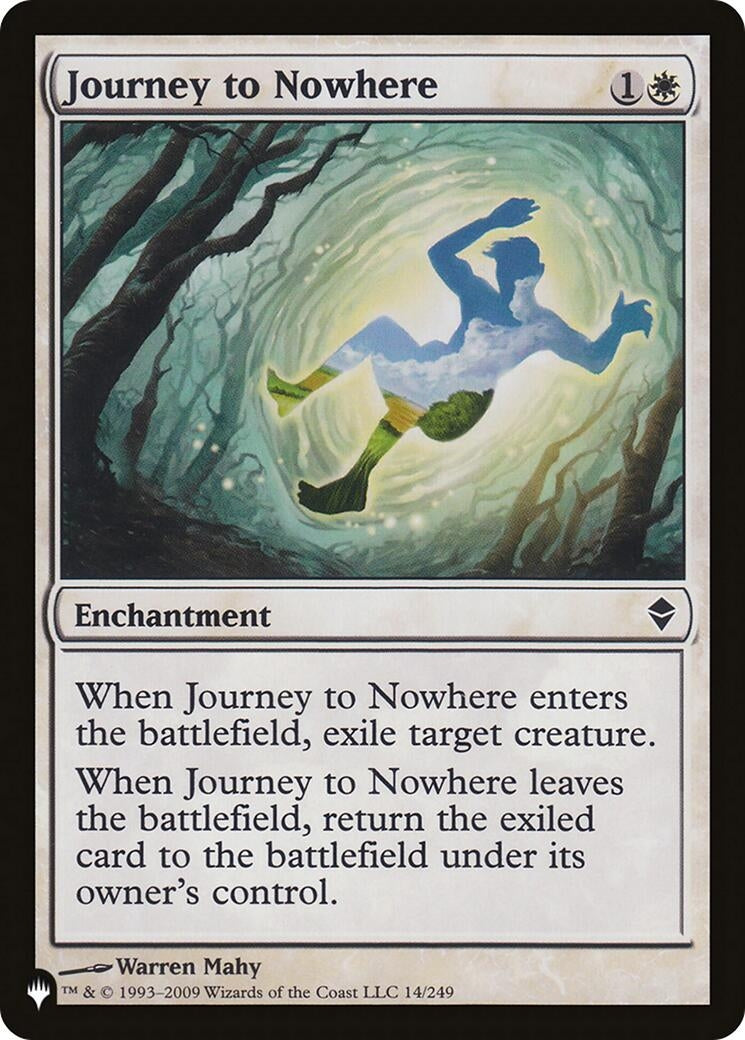 Image for Journey to Nowhere (The List Reprints) (14/249) - Magic: The Gathering
