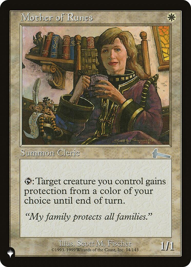 Image for Mother of Runes (ULG) (The List Reprints) (14/143) - Magic: The Gathering