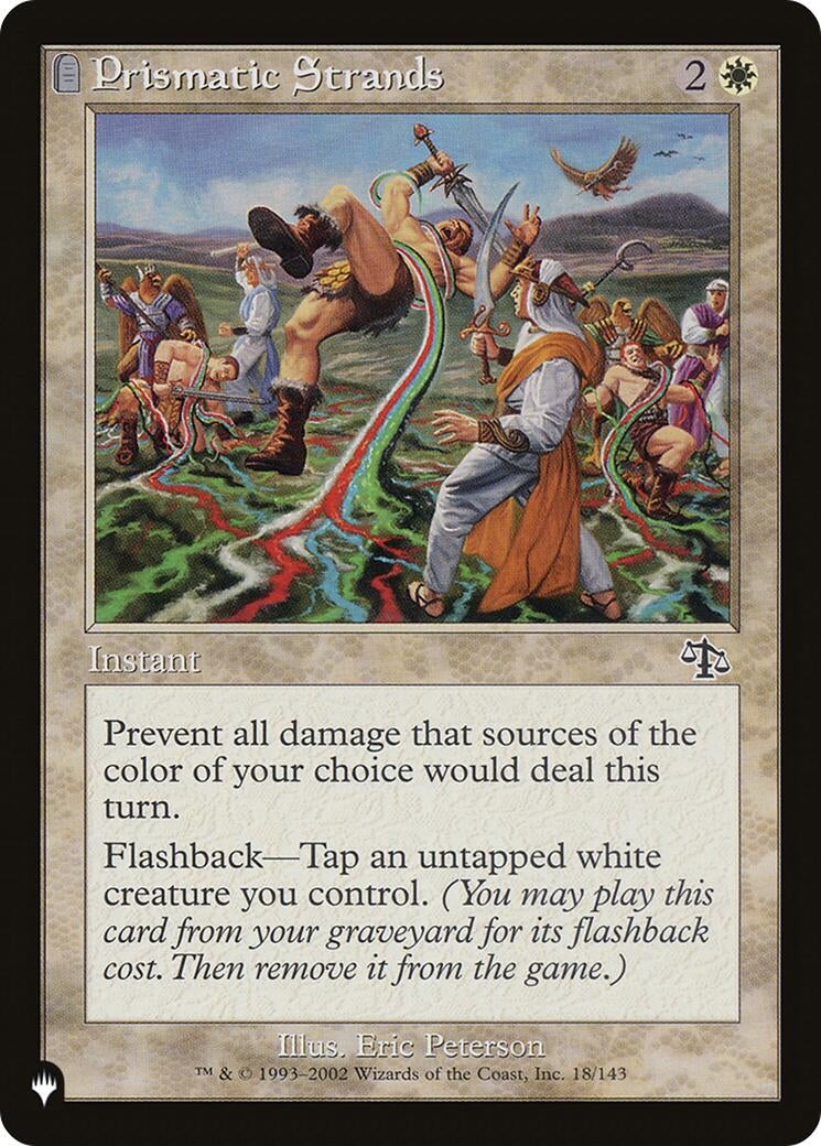 Image for Prismatic Strands (The List Reprints) (18/143) - Magic: The Gathering
