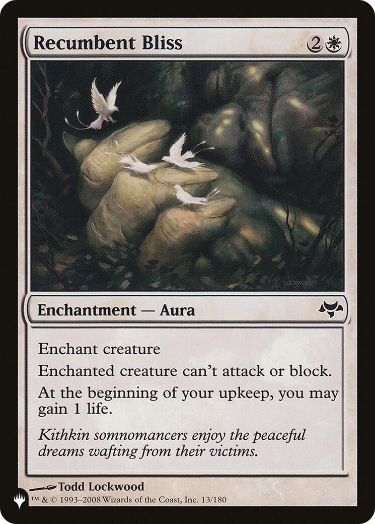 Image for Recumbent Bliss (The List Reprints) (13/180) - Magic: The Gathering