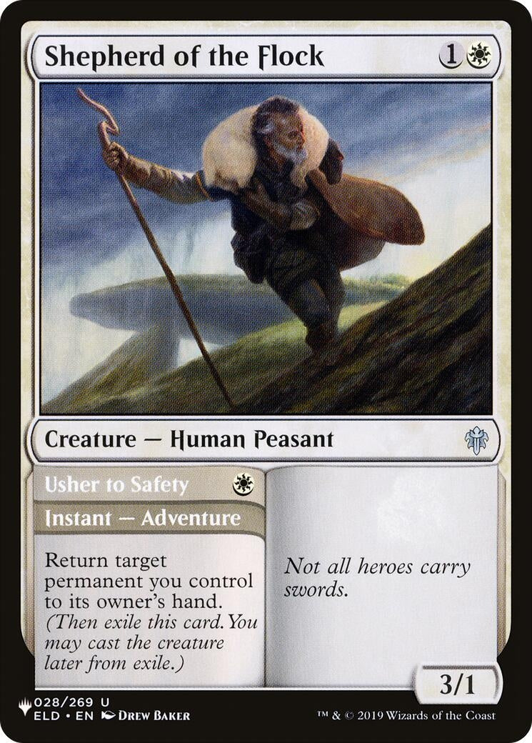 Image for Shepherd of the Flock (The List Reprints) (028/269) - Magic: The Gathering