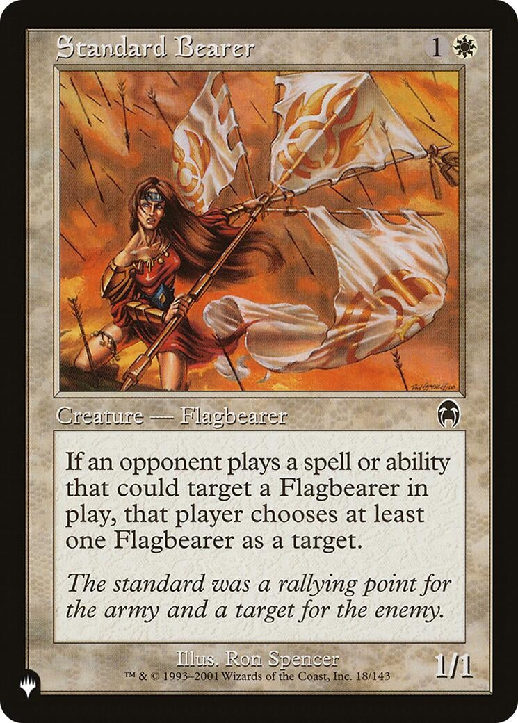 Image for Standard Bearer (The List Reprints) (18/143) - Magic: The Gathering