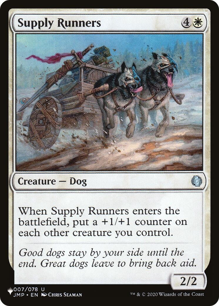 Image for Supply Runners (The List Reprints) (007/078) - Magic: The Gathering