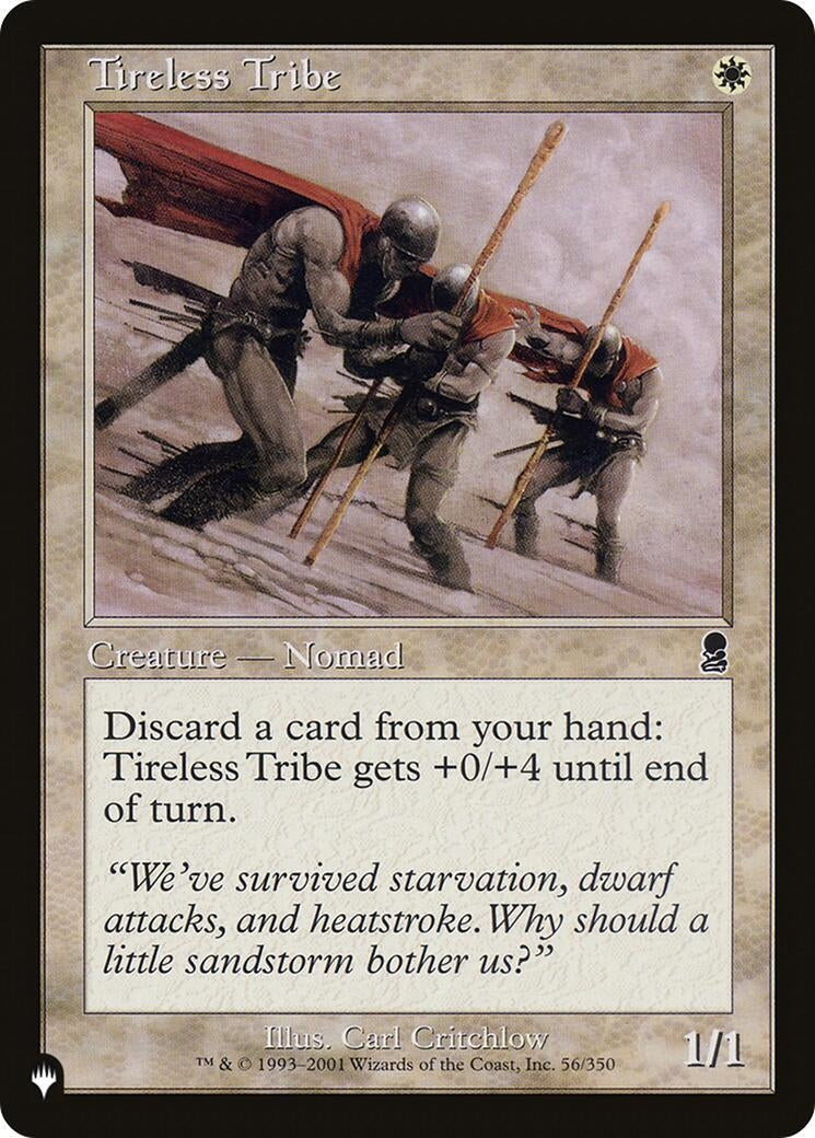 Image for Tireless Tribe (The List Reprints) (56/350) - Magic: The Gathering