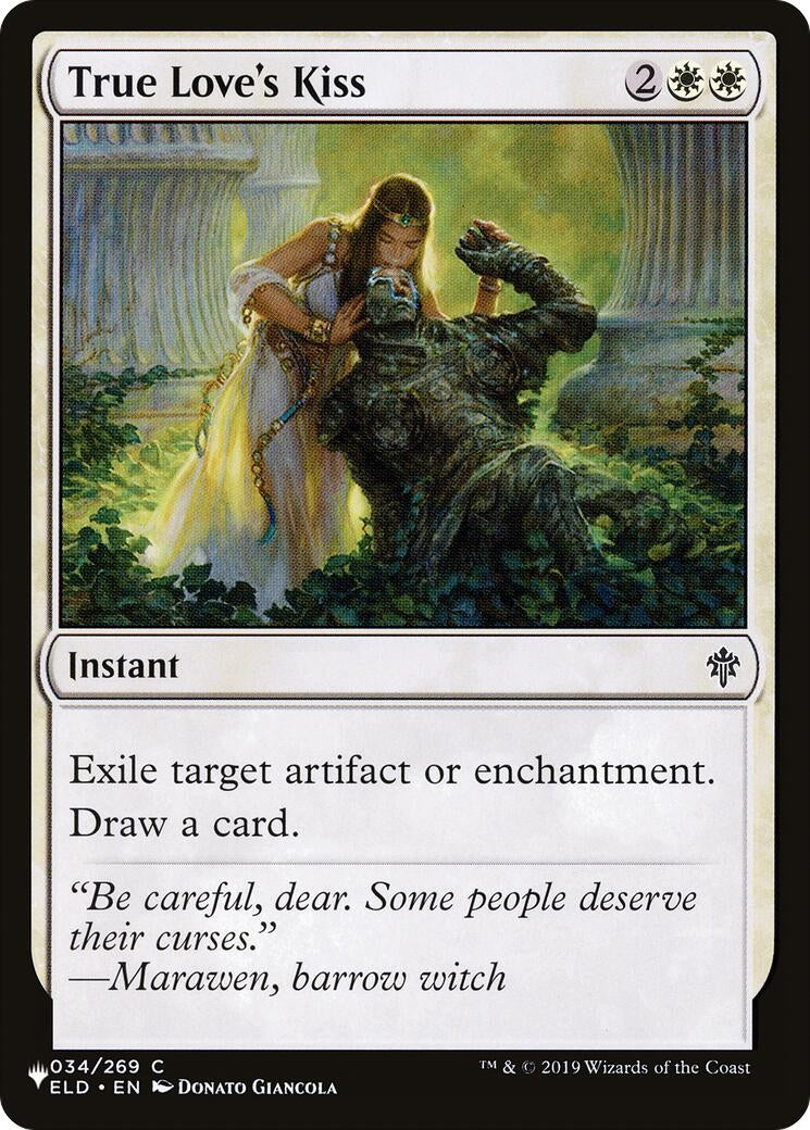 Image for True Love's Kiss (The List Reprints) (034/269) - Magic: The Gathering