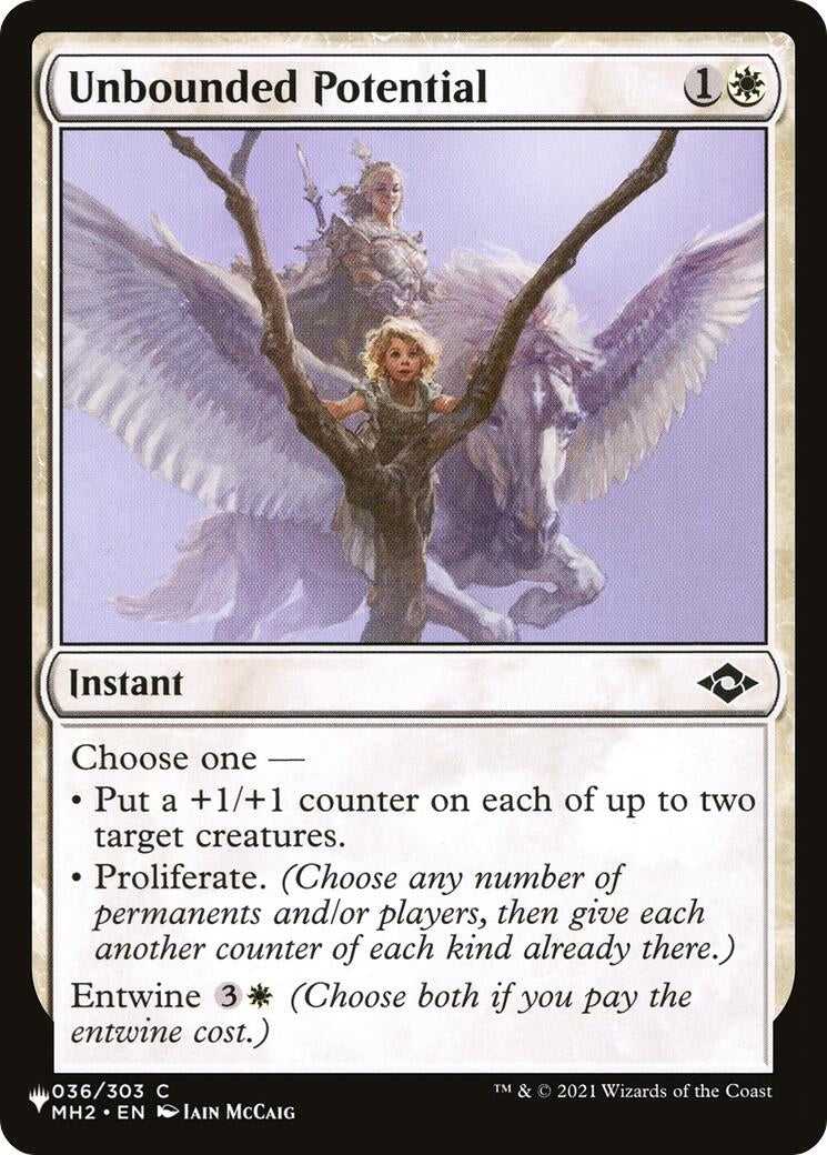 Image for Unbounded Potential (The List Reprints) (036/303) - Magic: The Gathering
