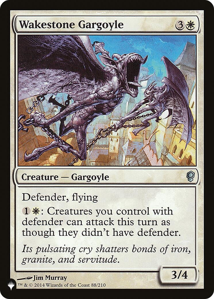Image for Wakestone Gargoyle (The List Reprints) (88/210) - Magic: The Gathering