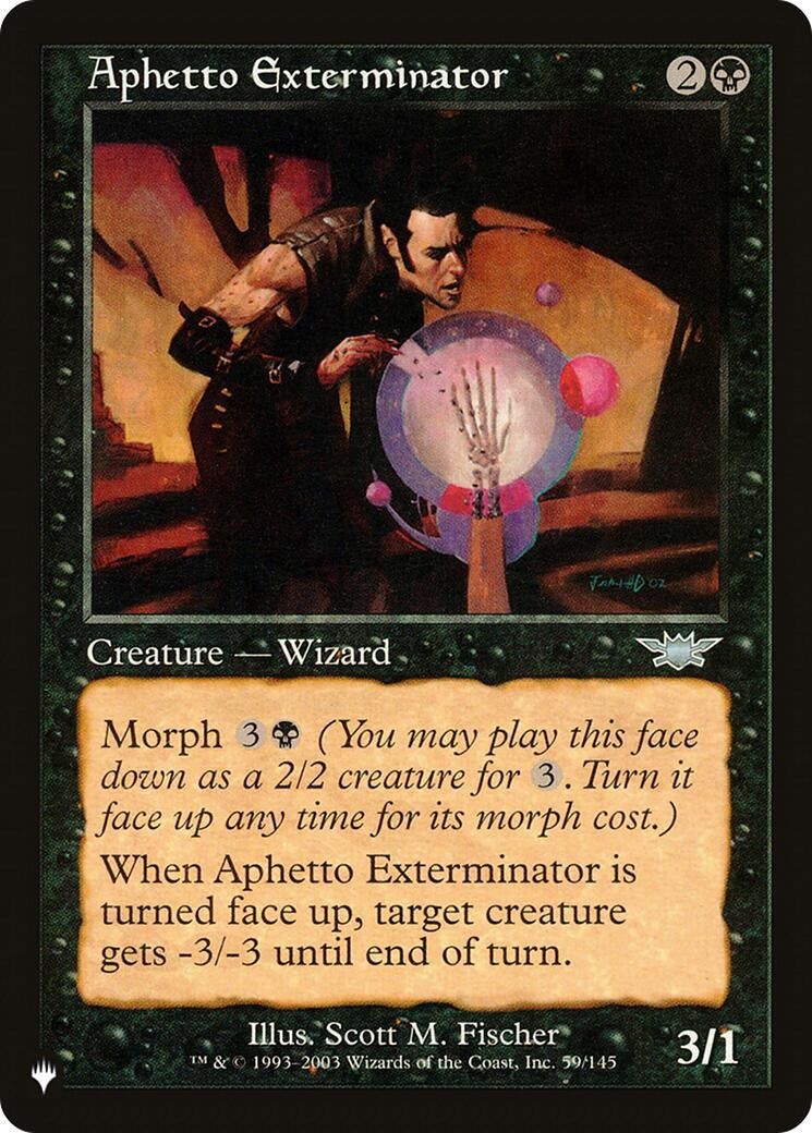 Image for Aphetto Exterminator (The List Reprints) (59/145) - Magic: The Gathering