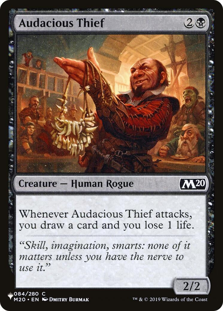 Image for Audacious Thief (The List Reprints) (084/280) - Magic: The Gathering