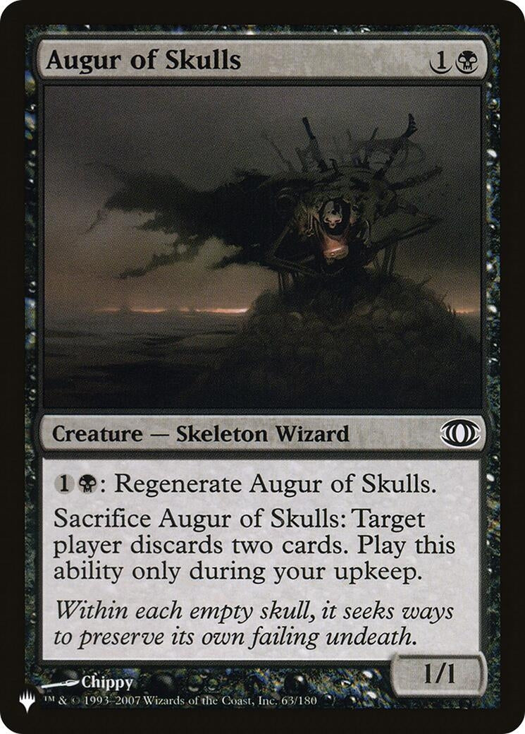 Image for Augur of Skulls (The List Reprints) (63/180) - Magic: The Gathering