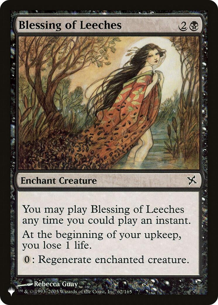 Image for Blessing of Leeches (The List Reprints) (62/165) - Magic: The Gathering