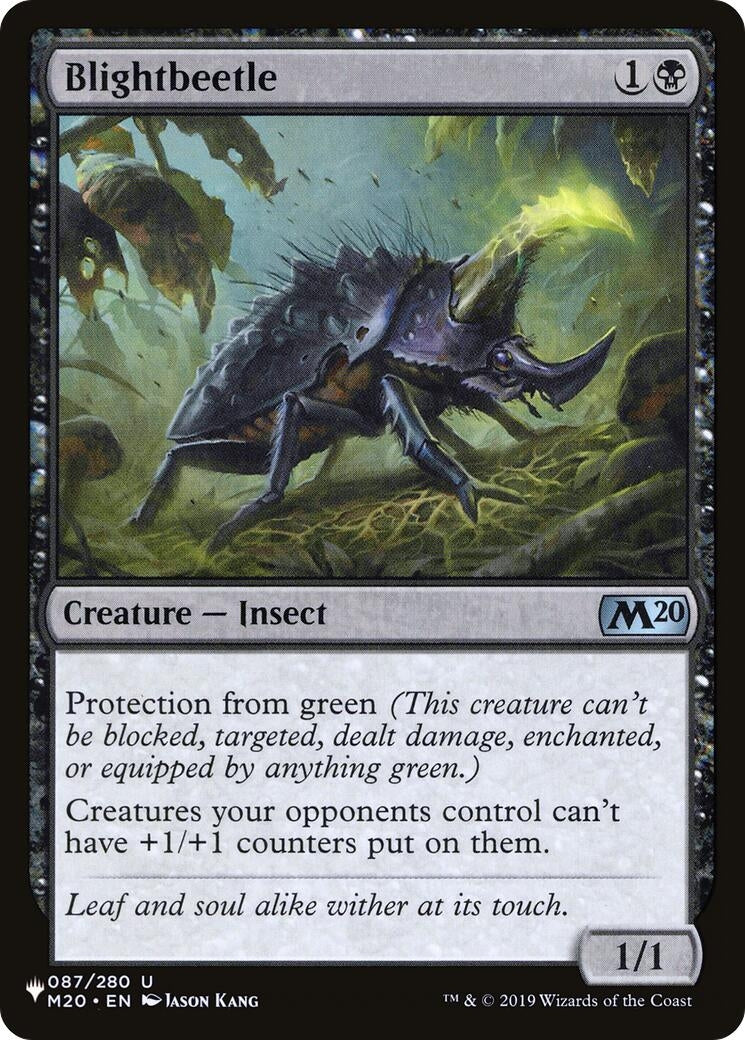 Image for Blightbeetle (The List Reprints) (087/280) - Magic: The Gathering