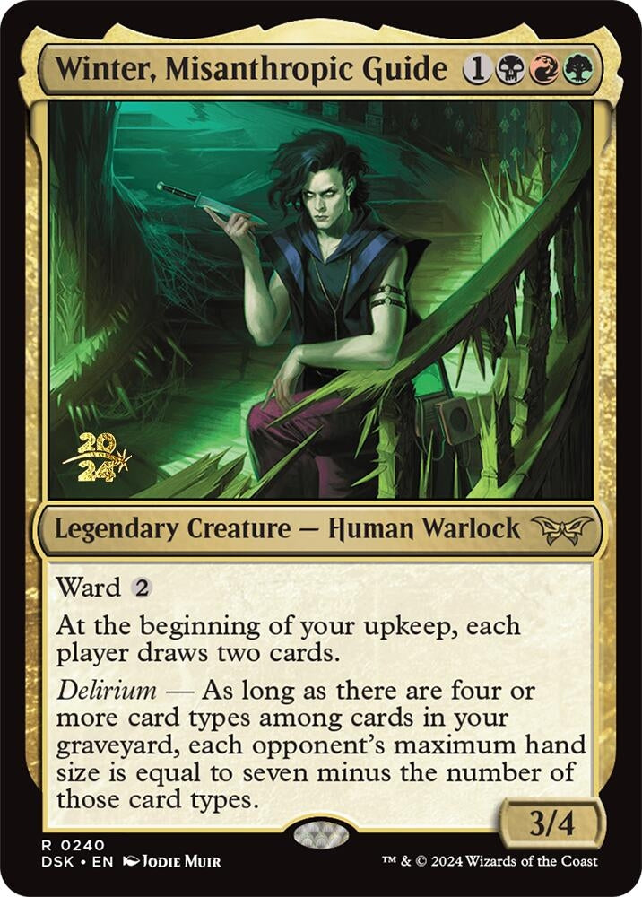 Image for Winter, Misanthropic Guide (Prerelease Cards) (240) - Magic: The Gathering