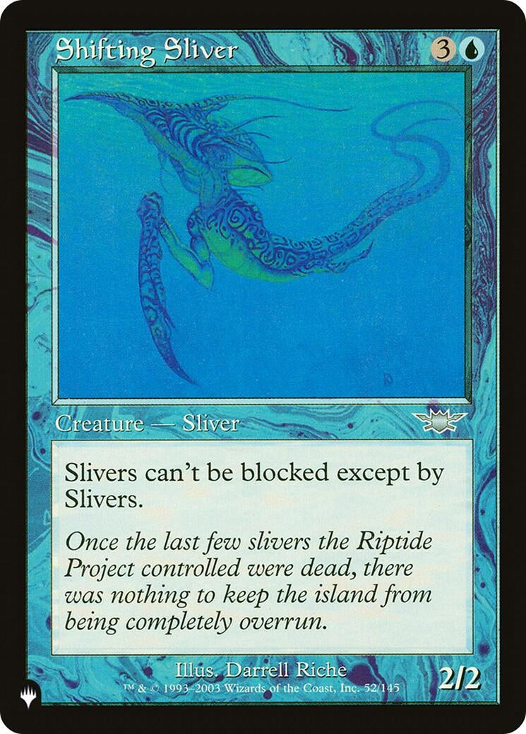 Image for Shifting Sliver (The List Reprints) (52/145) - Magic: The Gathering