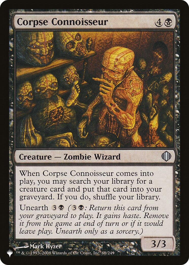 Image for Corpse Connoisseur (The List Reprints) (68/249) - Magic: The Gathering