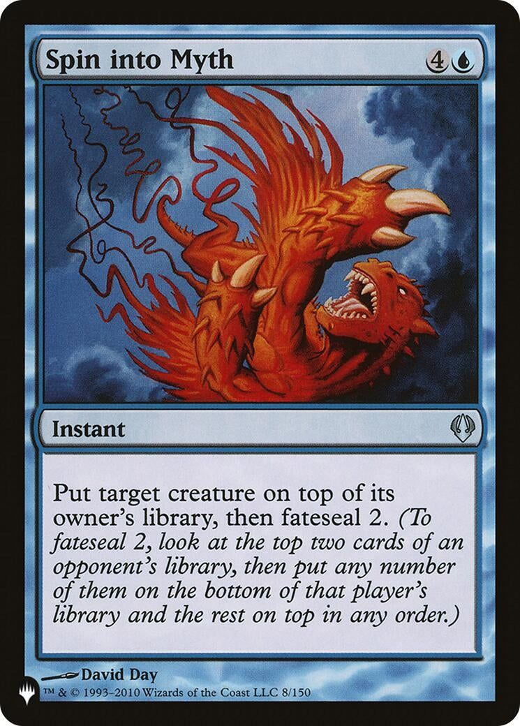 Image for Spin into Myth (The List Reprints) (8/150) - Magic: The Gathering