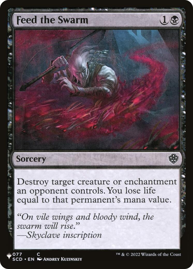 Image for Feed the Swarm (The List Reprints) (077) - Magic: The Gathering