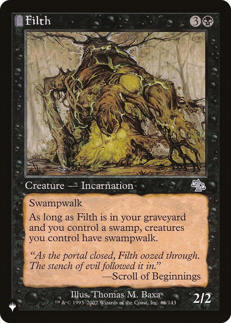 Image for Filth (The List Reprints) (66/143) - Magic: The Gathering