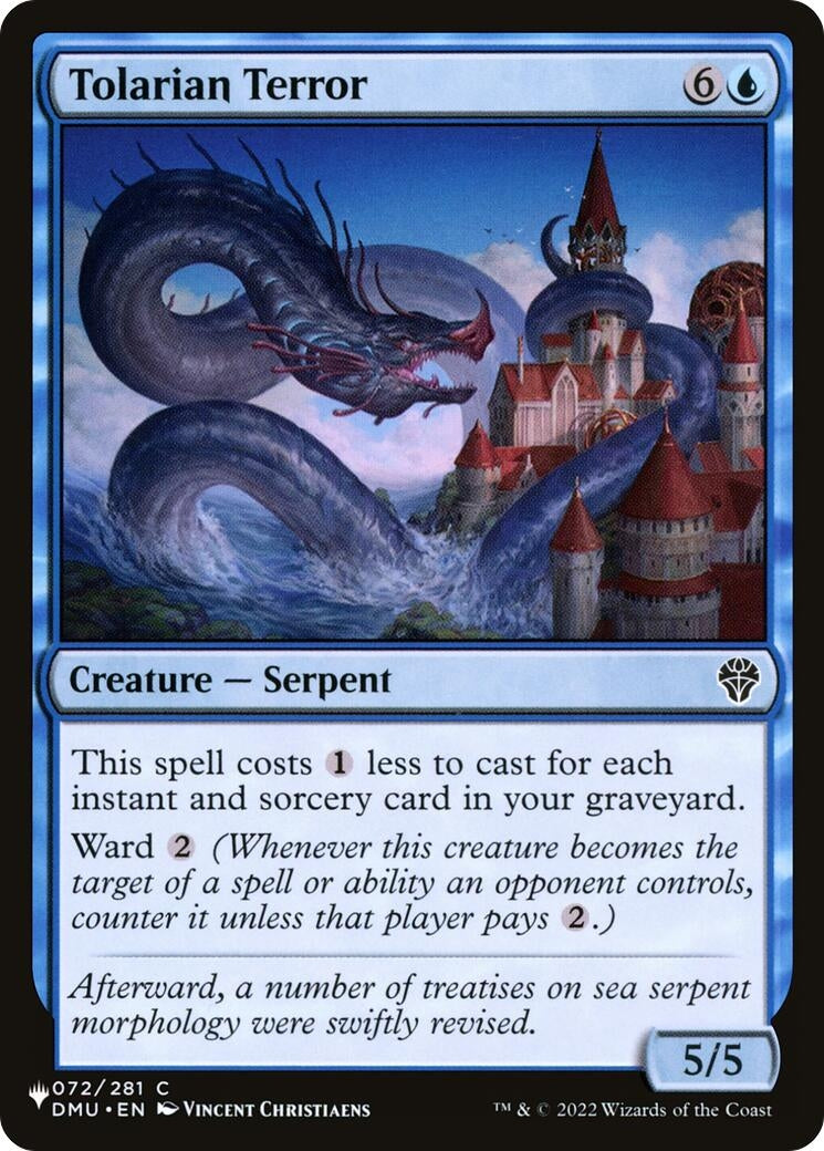 Image for Tolarian Terror (The List Reprints) (072/281) - Magic: The Gathering