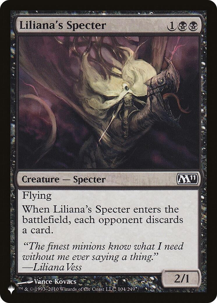 Image for Liliana's Specter (The List Reprints) (104/249) - Magic: The Gathering